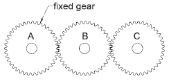 Ferguson Orrery Gear Layout 1