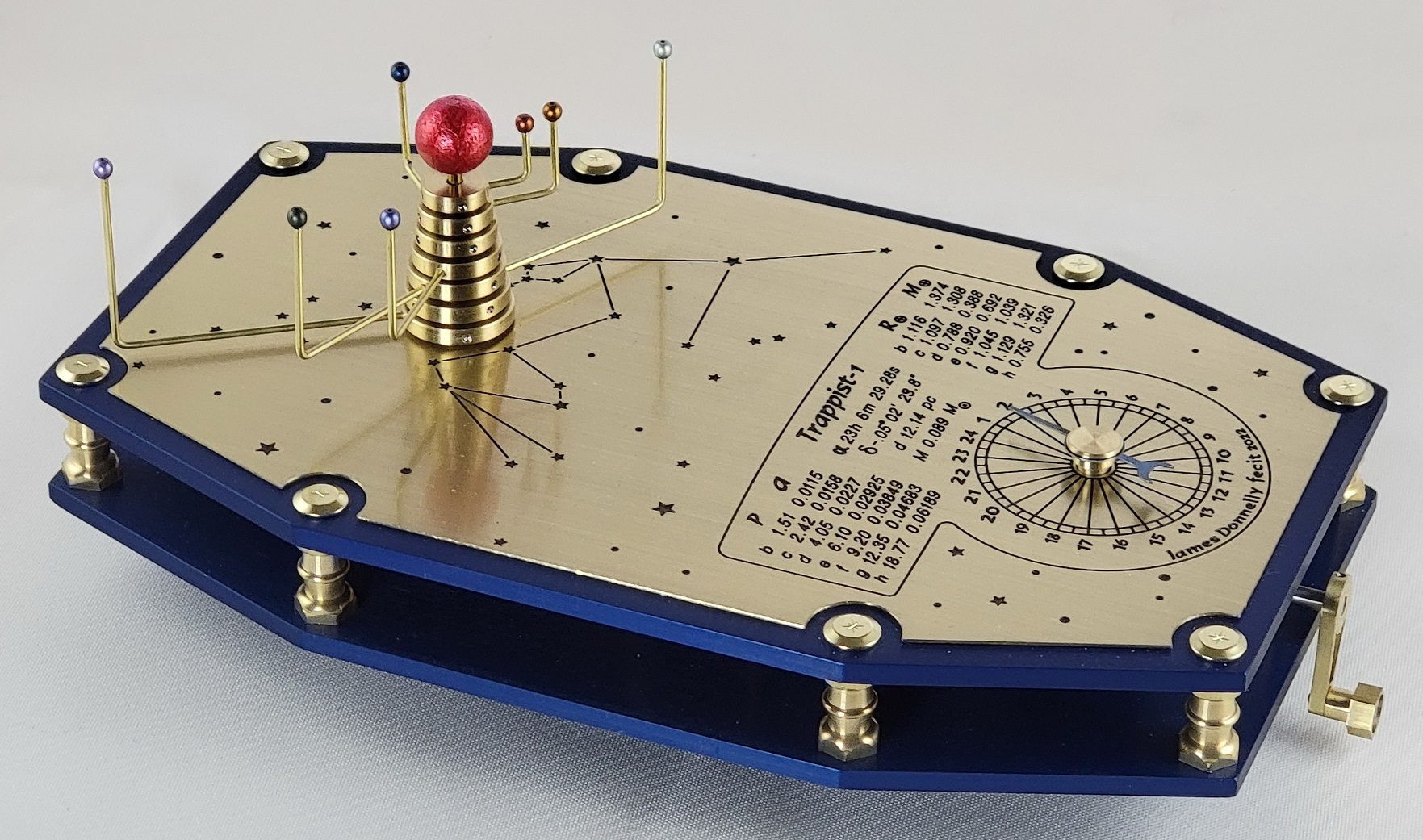 TRAPPIST-1 Orrery Picture