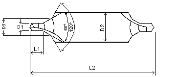 Center Drill Dimensions Chart